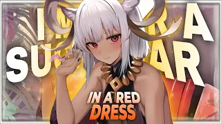 Nightcore - I'm A Sucker For A Liar In A Red Dress (Lyrics)