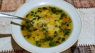 Быстрый и Вкусный Пшенный Суп. Самый Простой Рецепт Постного Супа