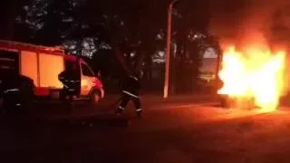 В Измаиле сгорел автомобиль| Бессарабия ИНФОРМ
