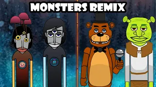 REMIX MonsterBox: MAGICAL SANCTUM with FREDDY FAZBEAR and SHREK | My Singing Monsters Incredibox