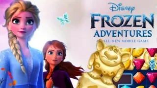 Disney FROZEN ADVENTURES Game 1 - Elsa! Anna! Olaf! [Gameplay - Walkthrough - Android - IOS]