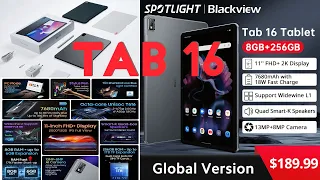 Распаковка Blackview Tab 16! С 20 марта в продаже !!! 11'  8/256Гб!!! T616 !!!