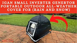 IGAN Inverter Generator Cover For Rain and Snow 1K~2K Watts Generators Outdoor All-Weather (Review)