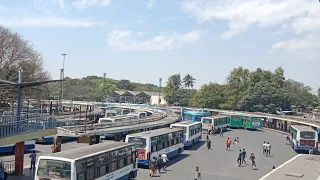 Majestic Bus stand Bangalore City Karnataka India🇮🇳🇮🇳💐💐
