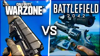 Battlefield 2042 Graphics Vs Warzone! #shorts