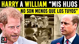 Harry EXPLOTA Contra La Corona por OTORGAR Privilegios a Hijos de William y Menospreciar a los Suyos