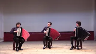Трио гармонистов "Осетия": Хонга и круговой танец