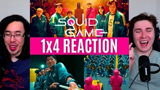 REACTING to *1x4 Squid Game* TUG-OF-WAR??!!! (First Time Watching) TV Shows