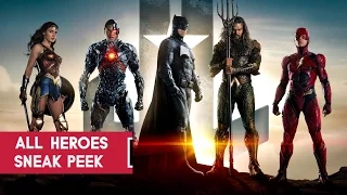 JUSTICE LEAGUE #All Heroes Sneak Peek Trailer 2017 - Ben Affleck, Gal Gadot DC SuperHero Movie HD