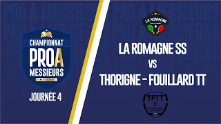 PRO A MESSIEURS | J4 |  LA ROMAGNE SS - THORIGNE-FOUILLARD TT