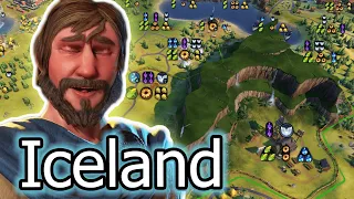 DEITY Modded Iceland Is The Best Civ In Civ 6 That Isn't In The Game - Civ 6 Iceland Pt. 1