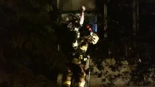 Rescued From Apartment Fire