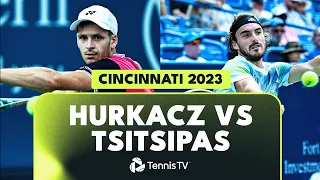 Hubert Hurkacz vs Stefanos Tsitsipas | Cincinnati 2023 Highlights