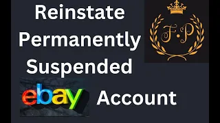 How to Reinstate eBay Permanently Suspended Account | Reinstate Permanently Suspension | Rai FP