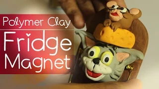 Polymer Clay Tutorial: How to make Tom and Jerry