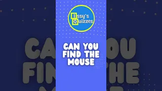 Can YOU Find The Mouse? | 90% Fail! | #shorts #riddles #quiz #puzzles #gergelydudas