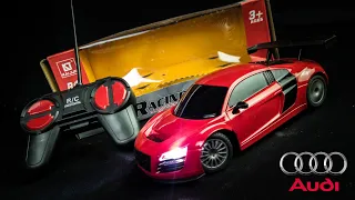 Remote Control Car Unboxing & Testing ''AUDI-R8'' │1:24 scale RC Car.🔥#car #rc