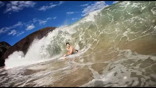 Bodyboarding Itacoatiara Beach 2019 (RAW POV)