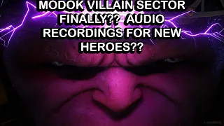 Marvel's Avengers - NEW LEAKS! MULTIPLAYER M.O.D.O.K?  AUDIO RECORDINGS FOR NEW HEROES??