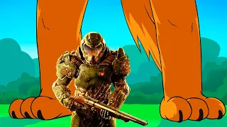 When the DOOM music kicks in (Furry Edition)