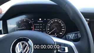 VW Touareg 2020 3.0 TDI V6 238 hp | 0-100 km/h