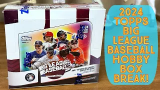 2024 Topps Big League Baseball Hobby box Break!