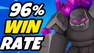 96% WIN RATE BROKEN DECK CLASH ROYALE