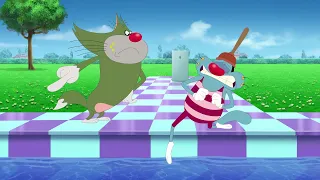 Oggy and the Cockroaches - Oggy Learns to Swim or Not (s07e33) Full Episode in HD