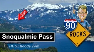 Snoqualmie Pass in the Cascade Range