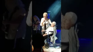 REO Speedwagon dedicates a song to Kevin Cronin's mother referred to as Mother Rock