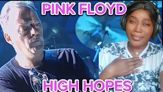 MOST MELODIC GUITAR SOLO !!! FIRST TIME REACTION " Pink Floyd | High Hopes