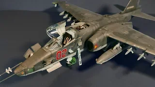 Su-25 Frogfoot || Су-25 Грач || Směr 1/48 || Full video build