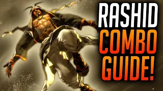 STREET FIGHTER 6 RASHID COMBOS! Starter Combo Guide