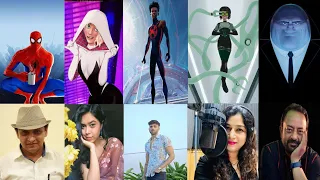 Meet the Hindi Voice Artists of Spider-Man: Across the Spider-Verse #Dubhub #spiderman