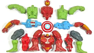 Avengers Superhero Story - Assemble Captain America vs Spider-Man vs Hulk Smash vs Iron Buster Toys