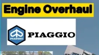 ENGINE OVERHAUL PIAGGIO APE CITY200cc