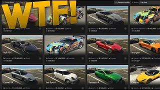 WTF ROCKSTAR? 186 CARS REMOVED...