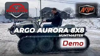 MacLeans Sports Demonstrates the Argo Aurora 8x8 Huntmaster