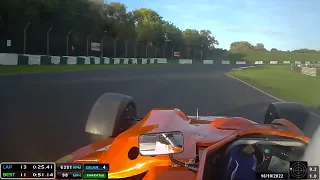 Mallory Park Race 2 2022 Peter Bove onboard