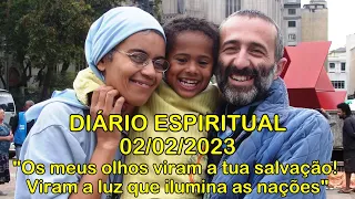DIÁRIO ESPIRITUAL MISSÃO BELÉM - 02/02/2023 - Lc 2,22-32
