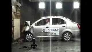 Chinese car crash test - Chery QQ6 Cncap