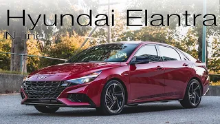 2021 Hyundai Elantra N-line Review | Best Bang for Buck Sports Sedan.