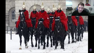 American Guardsman Reacts | British Household Cavalry