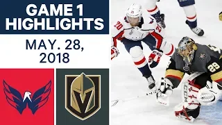 NHL Highlights | Capitals vs. Golden Knights, Game 1 - May 28, 2018