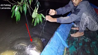 NAJUR Di SUNGAI YANG MASIH Di HUNI IKAN IKAN BESAR