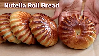 Nutella Roll Buns Recipe