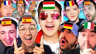 Nemzetközi CREATOR BAJNOKSÁG Külföldi Videósok Ellen! 🔴 Stumble Guys LIVE