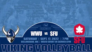 VB | #9 WWU vs. Simon Fraser (9/17, 7 pm)