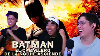 Viendo por primera vez *Batman: El caballero de la noche asciende* PELICULA REACCIÓN