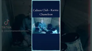 Culture Club - Karma Chameleon drum cover. Video #188.